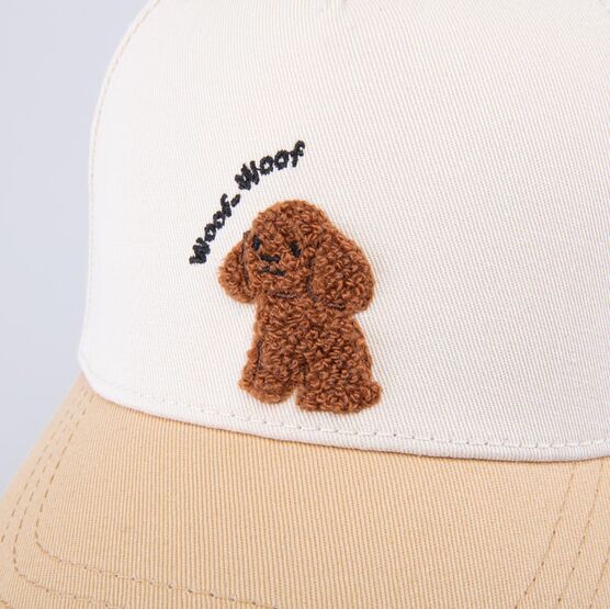 07809093-40 Кепка-бейсболка для девочки Мой щенок для девочки разноцветный фото №5