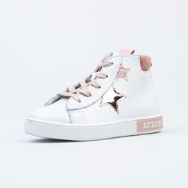 552246-21 Ботинки для девочки белый