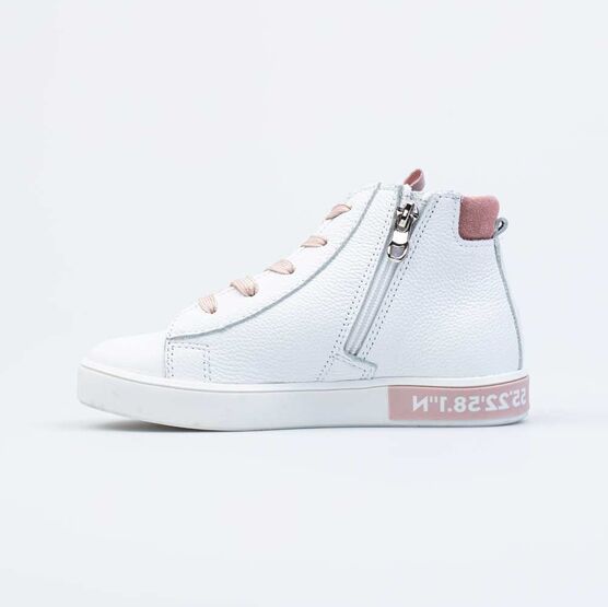 552246-21 Ботинки для девочки белый фото №2