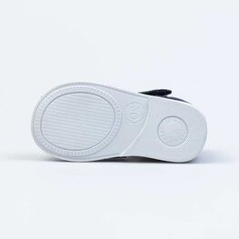 022121-23 Сандалии из натурального нубука для мальчика для мальчики син-кра фото №3