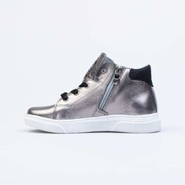 552213-23 Ботинки для девочки серебрист. фото №2