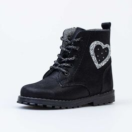 352284-31 Ботинки для девочки черный