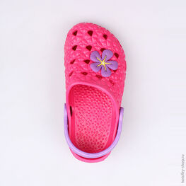 325032-01 Пляжная обувь фуксия для девочки фуксия фото №4