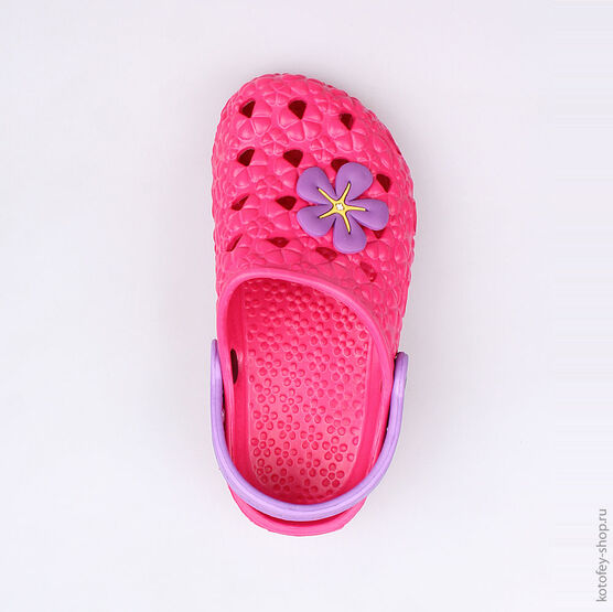325032-01 Пляжная обувь фуксия для девочки фуксия фото №4