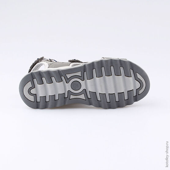 524026-12 Пляжная обувь для мальчики серый фото №3