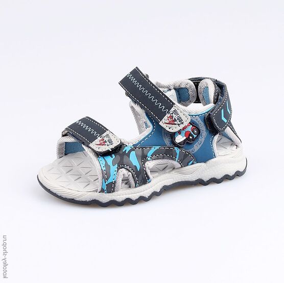 123006-11 Пляжная обувь для мальчики светло-синий