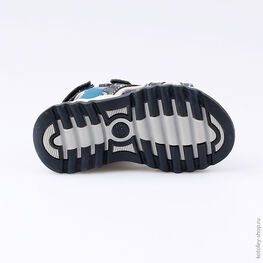 123006-11 Пляжная обувь для мальчики светло-синий фото №3