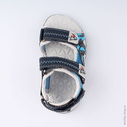 123006-11 Пляжная обувь для мальчики светло-синий фото №4