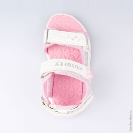 124000-11 Пляжная обувь для девочки персиковый фото №4