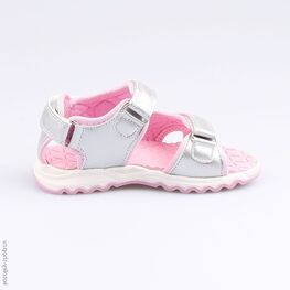 324013-11 Пляжная обувь для девочки срб-роз фото №2