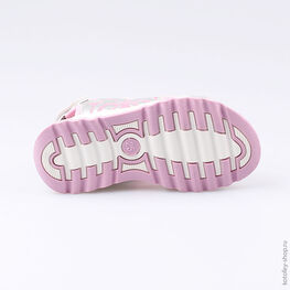 324013-11 Пляжная обувь для девочки срб-роз фото №3