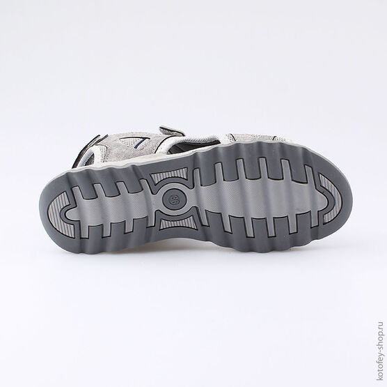 724007-11 Пляжная обувь для мальчики серый фото №3