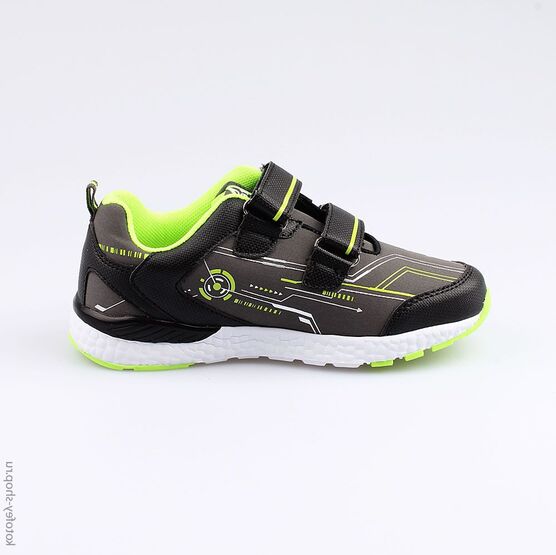 644186-72 Кроссовки для мальчики сер-сал фото №2