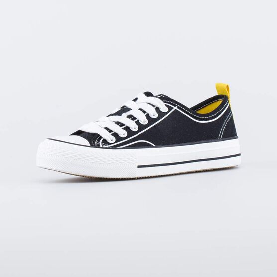 731140-13 Кеды из хлопка для мальчики черный