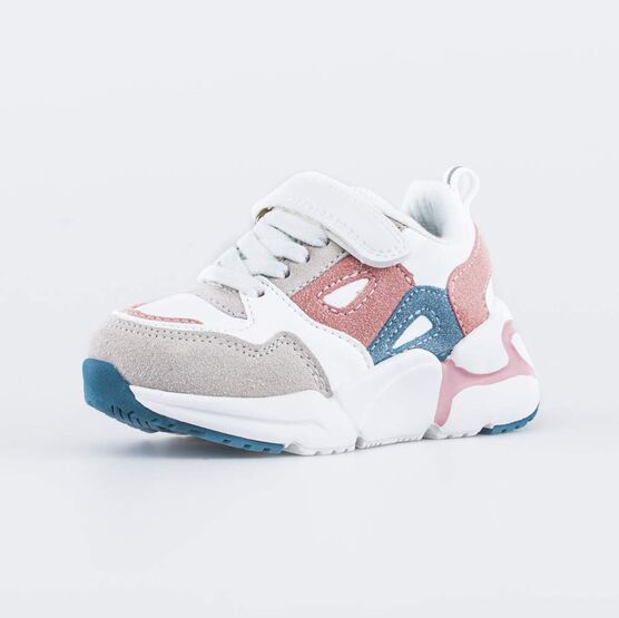 144207-71 Кроссовки для девочки Контраст для девочки разноцветный