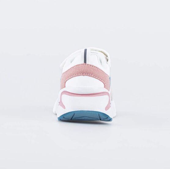 144207-71 Кроссовки для девочки Контраст для девочки разноцветный фото №5