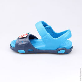 325027-02 Пляжная обувь синяя для мальчики светло-синий фото №2