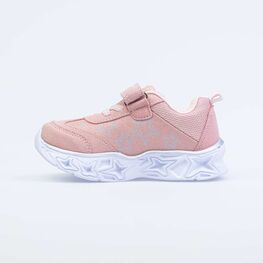 344277-71 Кроссовки с LED-подсветкой на подошве для девочки коралл фото №2