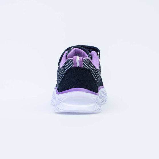 344277-72 Кроссовки с LED-подсветкой на подошве для девочки син-сир фото №5