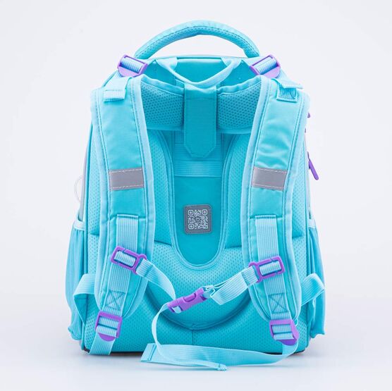 02804316-40 Рюкзак школьный голубой для девочки голубой фото №3