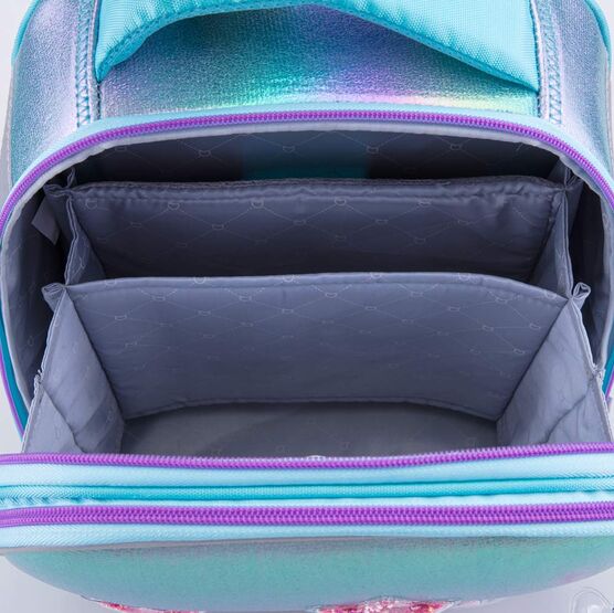 02804316-40 Рюкзак школьный голубой для девочки голубой фото №4