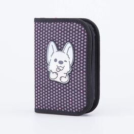 02804325-40 Школьный набор Формованный рюкзак, Мешок для сменной обуви, Пенал, чер-срб для девочки чер-срб фото №4