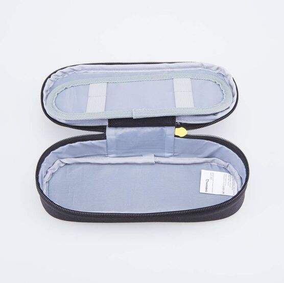 06705020-40 Пенал школьный Football для мальчики черный + желтый фото №5