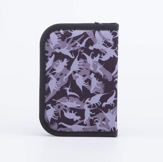 06705025-40 Пенал-книжка школьный Дино для мальчики черный фото №3