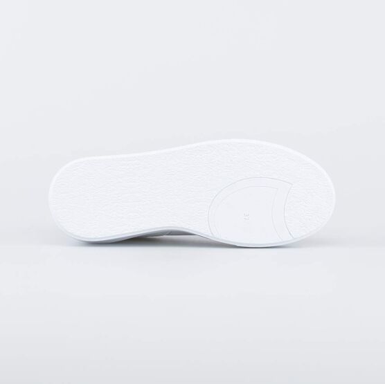 732367-22 Кожаные полуботинки с высокой подошвой для девочки белый фото №3