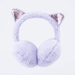 07811938-40 Теплые наушники с ушками Розовый для девочки розовый