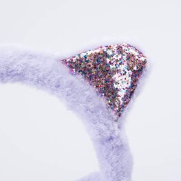 07811938-40 Теплые наушники с ушками Розовый для девочки розовый фото №3