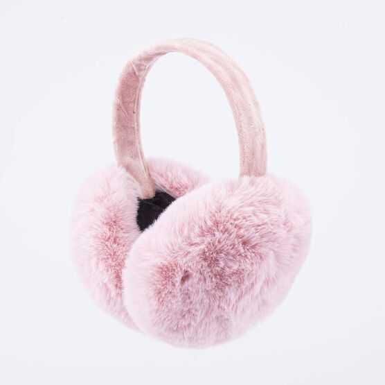 07818002-40 Меховые наушники для девочки Розовый для девочки розовый фото №2