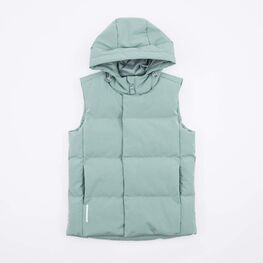 07857041-41 Жилет с капюшоном для девочки для девочки зеленый