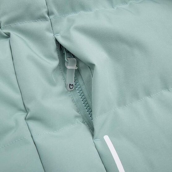 07857041-41 Жилет с капюшоном для девочки для девочки зеленый фото №5