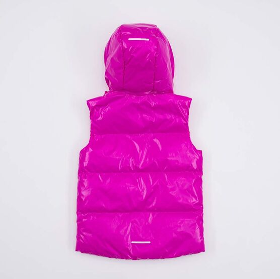 07857041-43 Жилетка с капюшоном фуксия для девочки фуксия фото №2