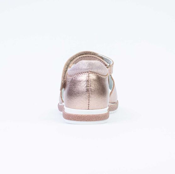 322106-22 Сандали летние на липучке для девочки бронзовый фото №5