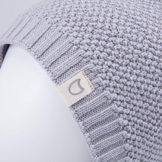 07711964-41 Шапка вязаная Гномик серый для мальчики серый фото №5