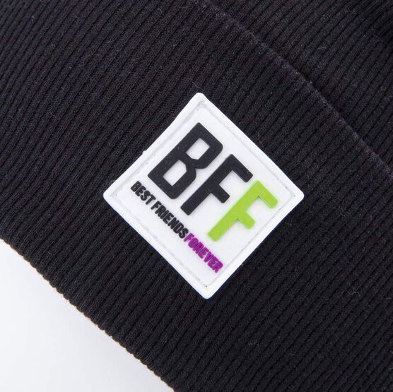 07711965-40 Комплект шапка+снуд для мальчика черный для мальчики черный фото №3