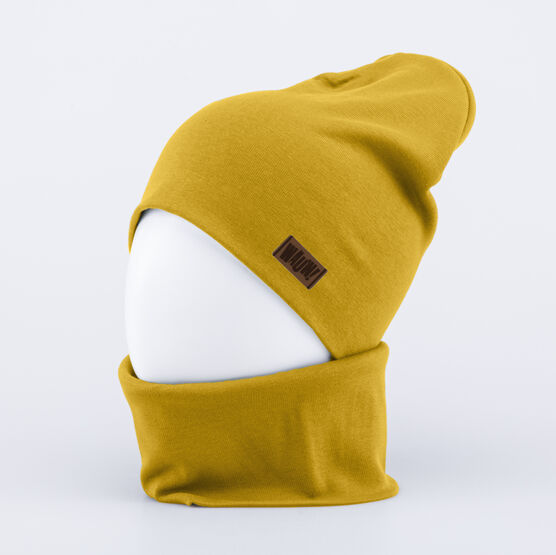 07711966-42 Комплект шапка+снуд для мальчика коричневый для мальчики коричневый