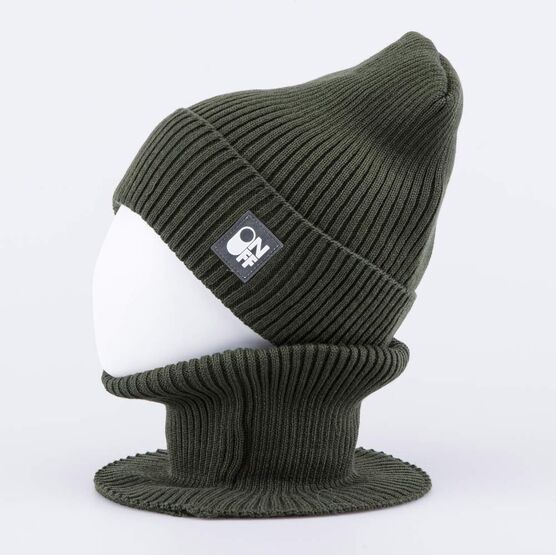 07711967-40 Комплект детский шапка+снуд темно-зеленый для мальчики темно-зеленый фото №2