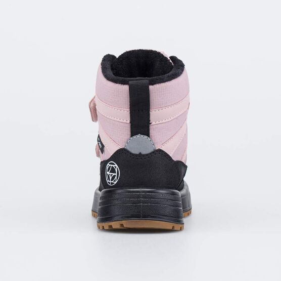 454715-43 Зимние мембранные ботинки Суперзащита для девочки розовый + черный фото №5
