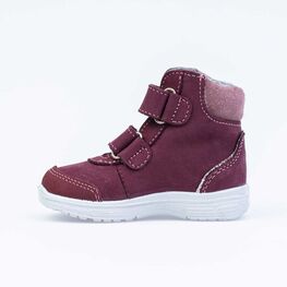 152201-34 Ботинки для девочки бордовый фото №2