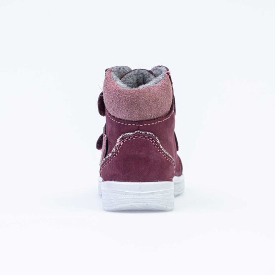 152201-34 Ботинки для девочки бордовый фото №5