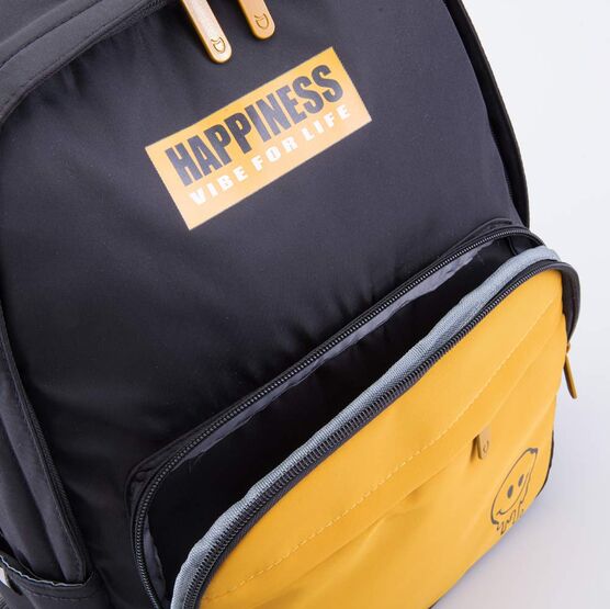 02704356-40 Рюкзак школьный Смайл КК для мальчики черный фото №5