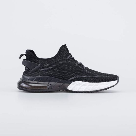 741089-11 Летние кроссовки сеточкой для мальчики черный фото №2