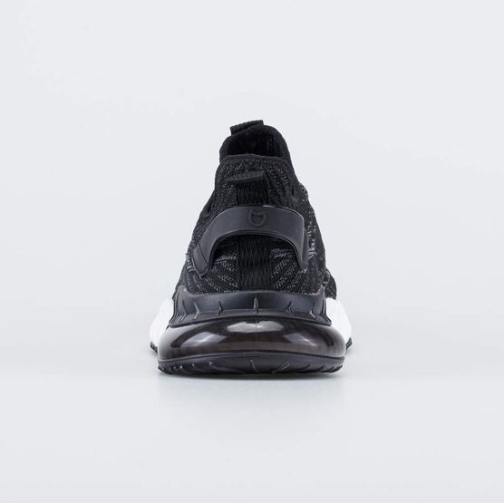 741089-11 Летние кроссовки сеточкой для мальчики черный фото №5