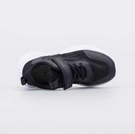 744222-12 Подростковые кроссовки на белой подошве для мальчики черный фото №5