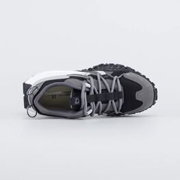 744237-11 Кроссовки-буст для мальчика-подростка для мальчики черный + серый фото №4