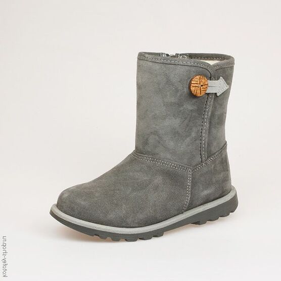762011-41 Сапожки для девочки серый