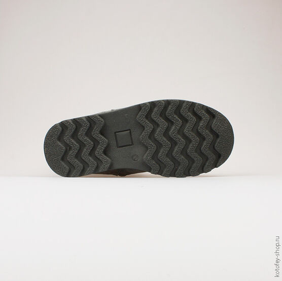 762011-41 Сапожки для девочки серый фото №3